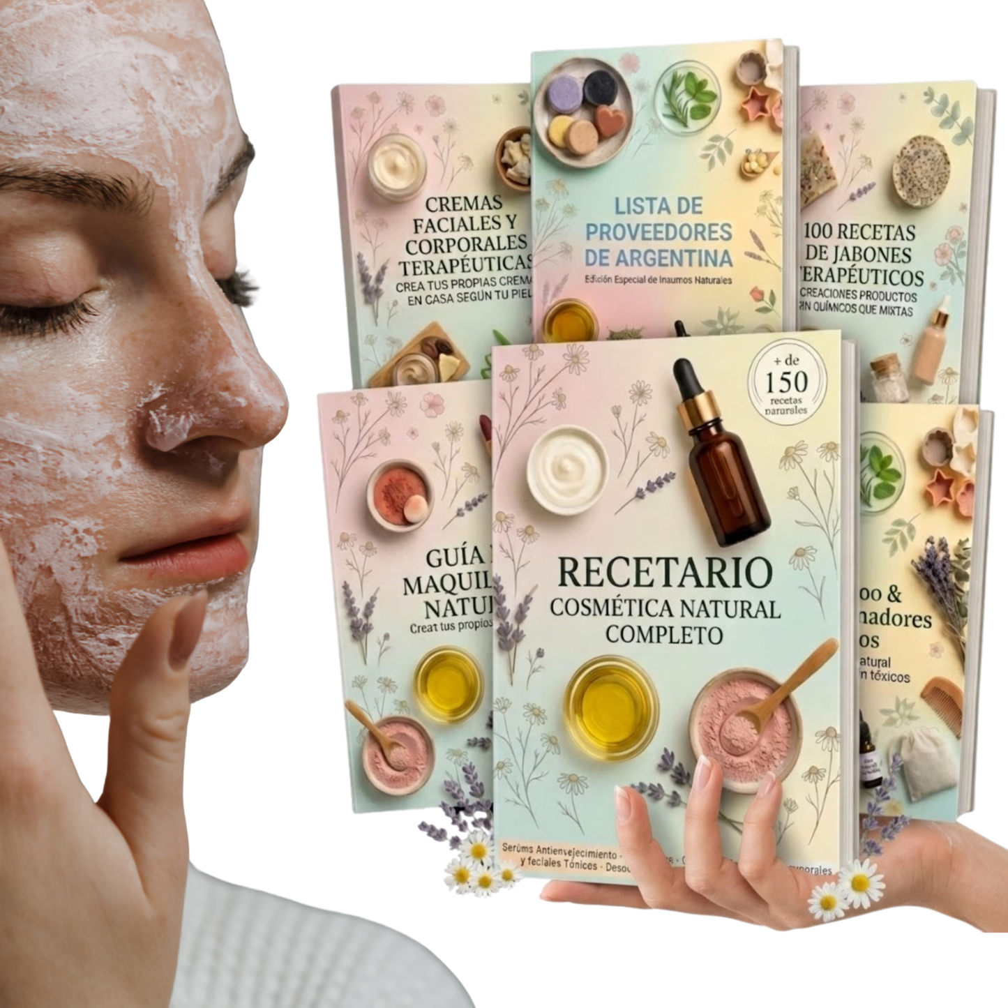 Mega Pack Cosmética Natural y Rejuvenecimiento (6 en 1)